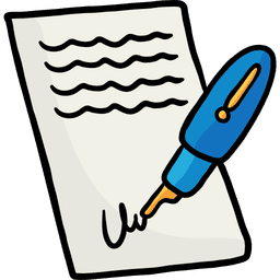 Dessin d'un contrat